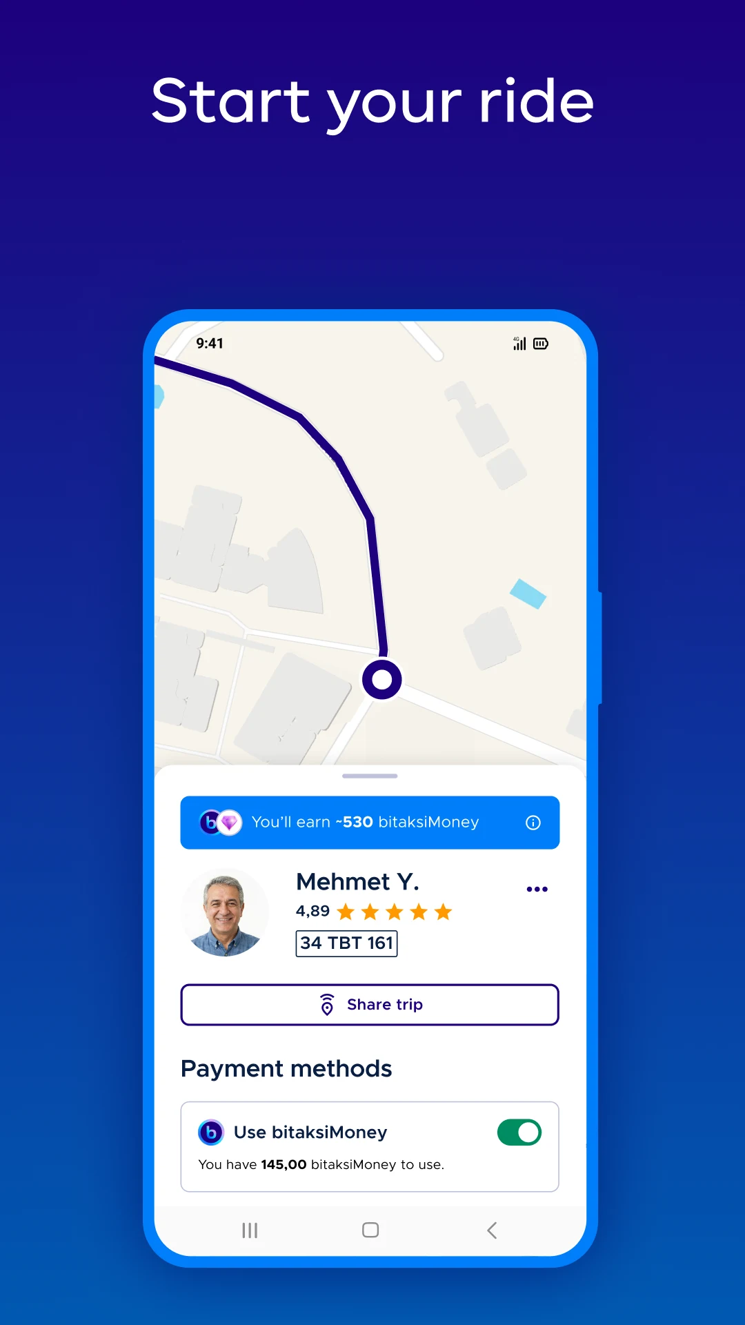 bitaksi - your closest taxi! screenshot